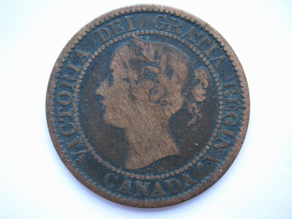 Canada 1859 bronze One Cent Fair