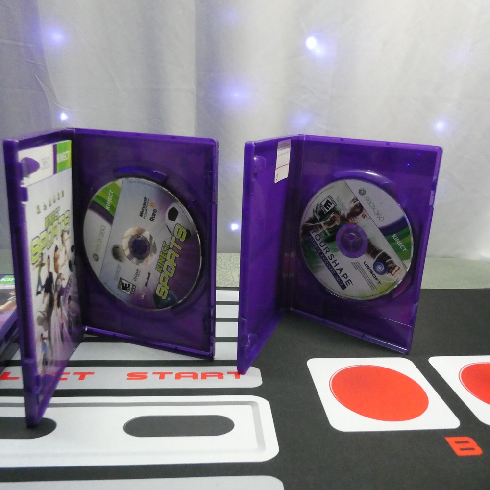 Microsoft Xbox 360 Kinect Sensor Bundle w/ 5 Games!!