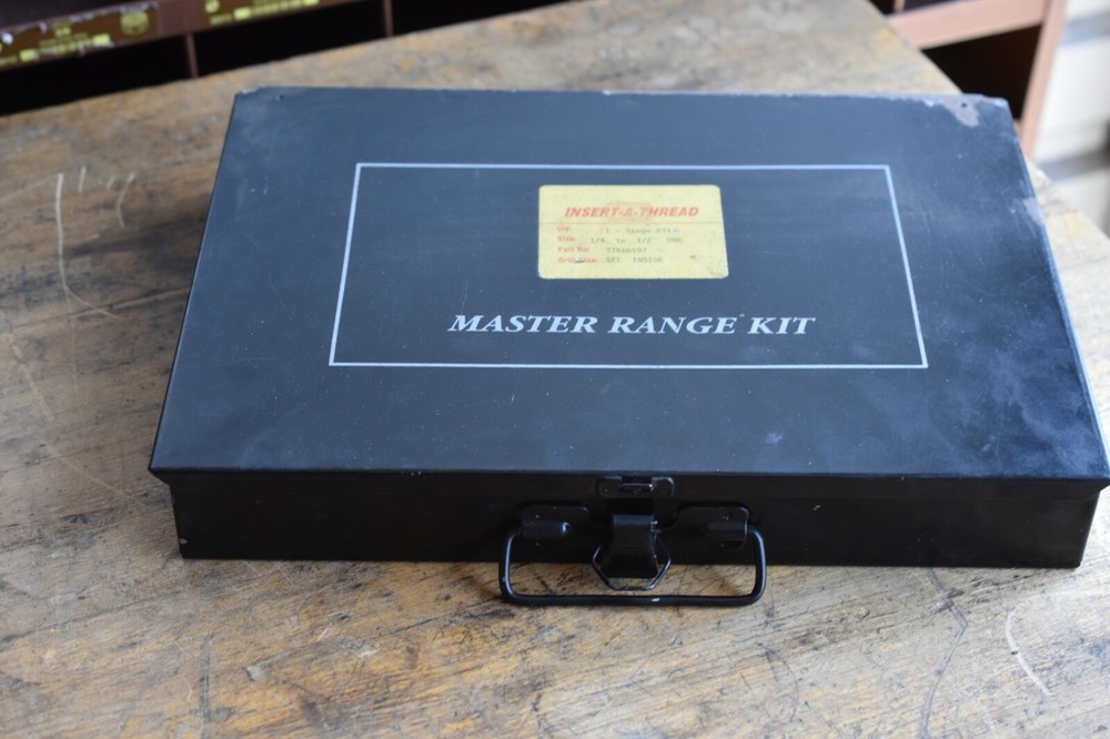 Insert-A-Thread, master range kit, TIK66597, 1/4 to 1/2 UNC