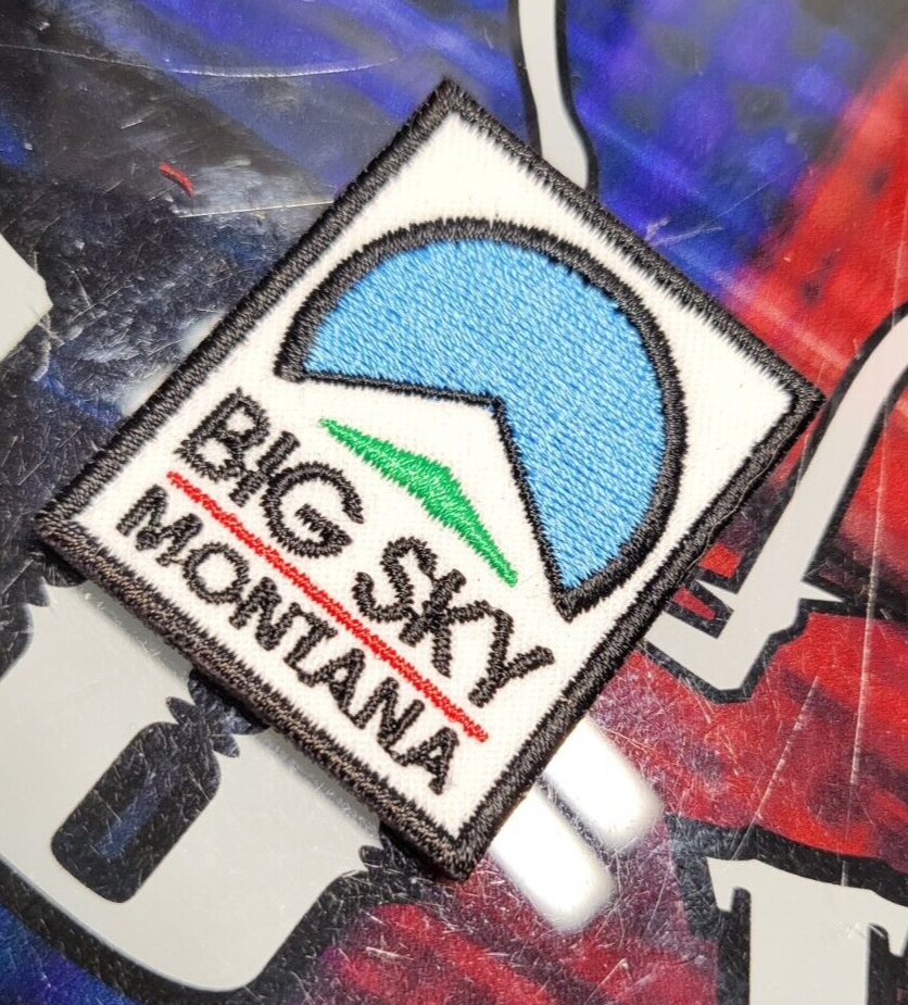 EMBROIDERED BIG SKY MONTANA PATCH (Made To Order)