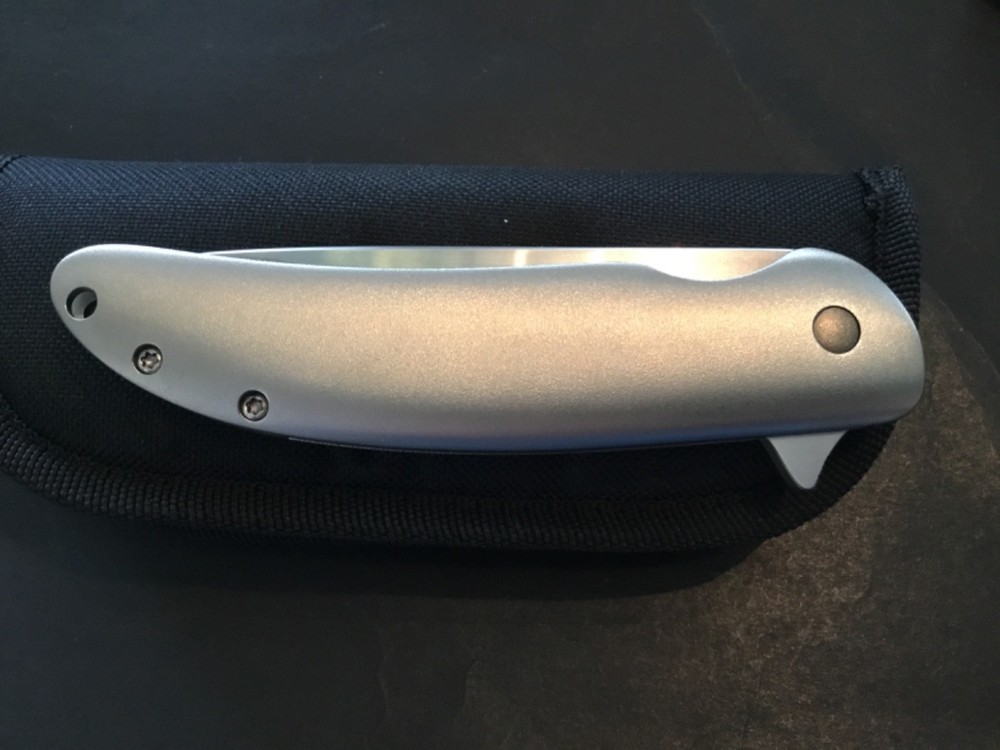 Custom Pat Hammond Ano Ti Flipper Folder Folding Knife