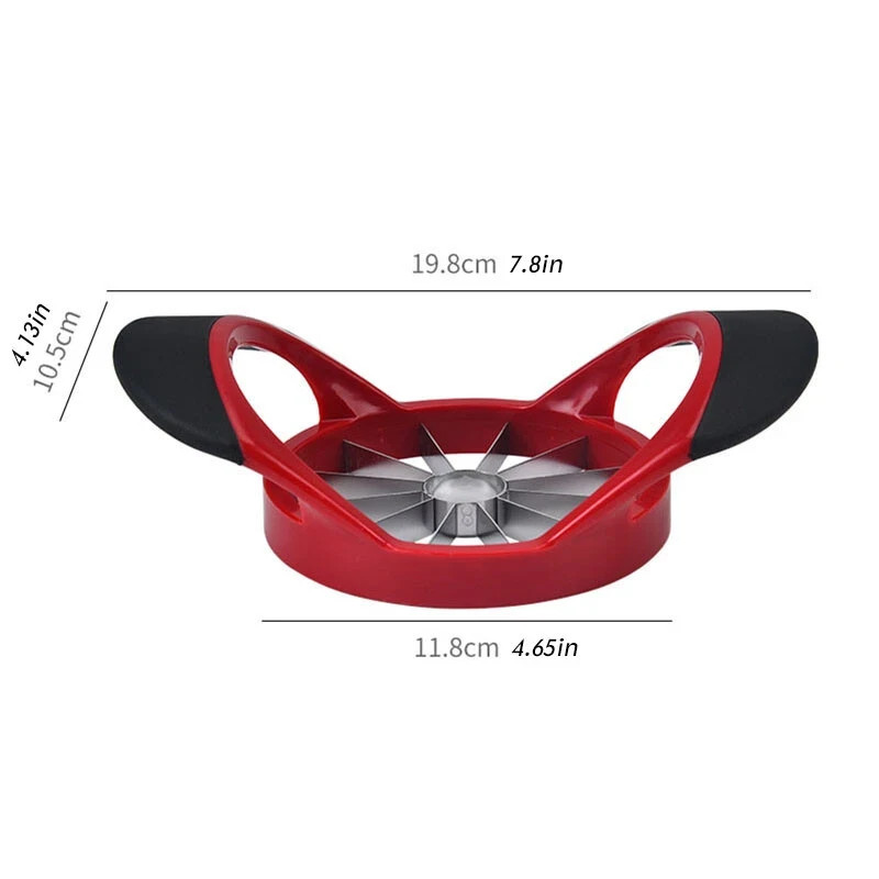 Stainless Steel Apple Slicer Corer Ultra Sharp Fruit Cutter Kitchen Tool