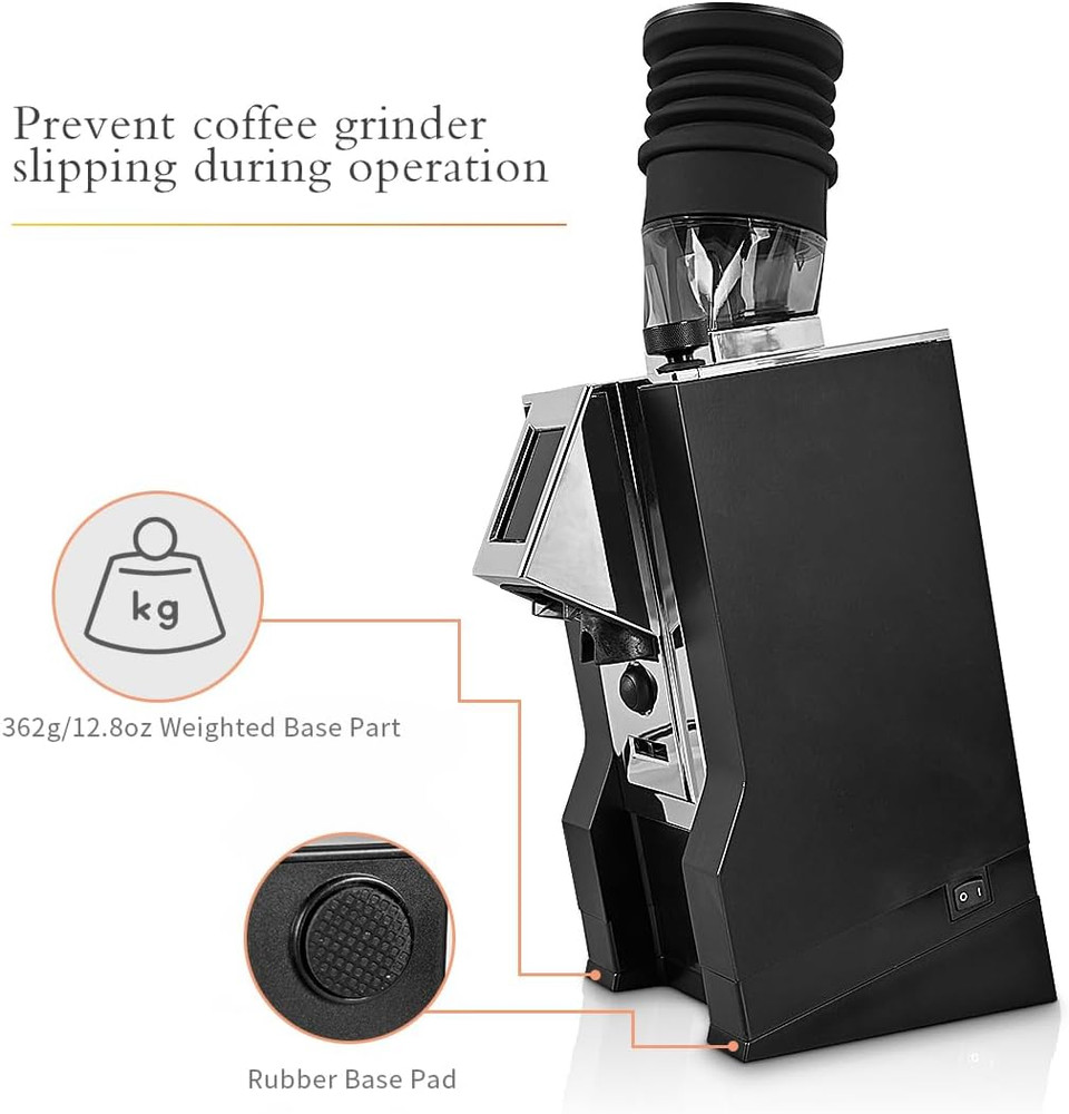 Incline Stand with Tray Compatible with Eureka Mignon Grinder Durable Tilted Ang