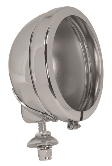 Chrome 4.5" Passing Lamp Light Housing Shell For Harley Softail Roadking 11798