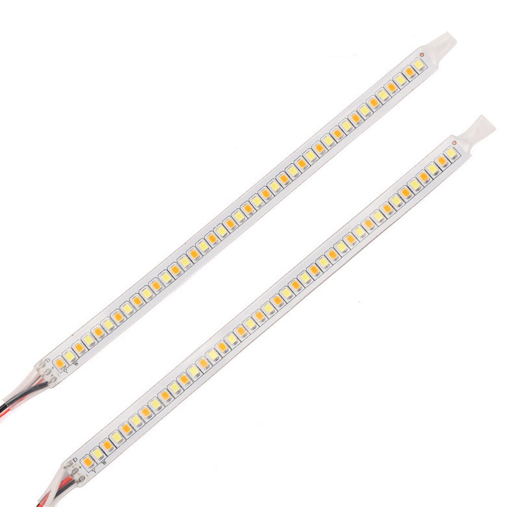 2Pcs 18cm LED Car Side Mirror Lamp Strip Turn Signal Indicator w/ Dynamic Light