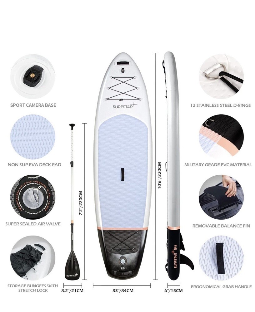 Surfstar Inflatable Stand Up Paddle Board