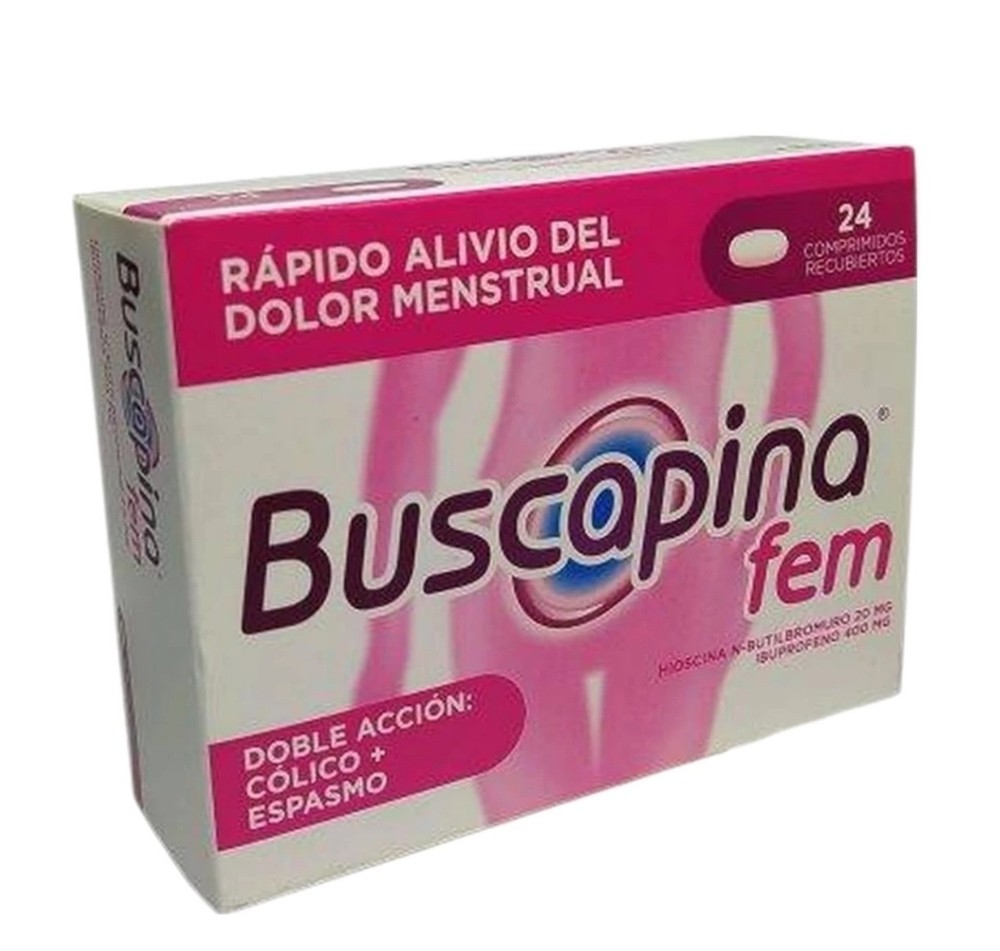 Buscapina Fem 24 comprimidos