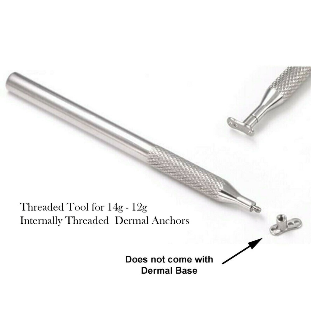11 Tool Micro Dermal Kit Anchor Piercing Insertion Tools Anchor Holder Set