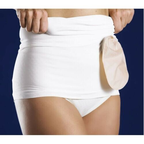 Corsinel StomaSafe Plus Ostomy/Hernia Support Garment Light (BEIGE, S/M)