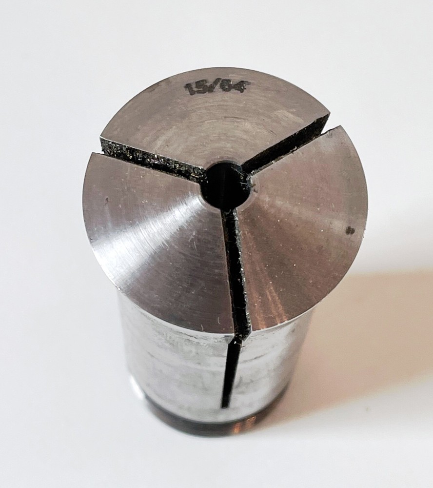 15/64" 5C Round Collet External & Internal Threads .234375"