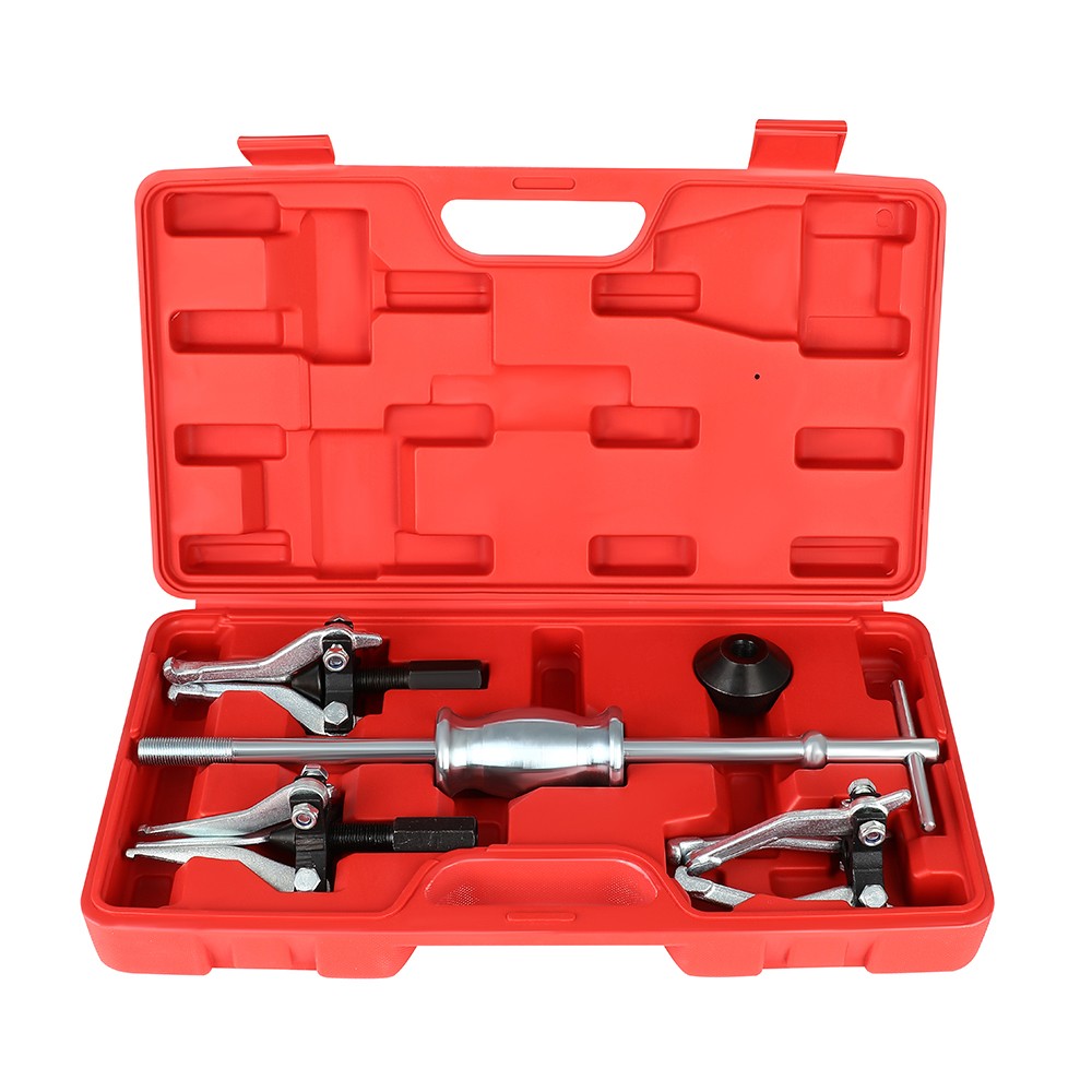 3 Jaw Gear Bearing Slide Hammer Puller Internal External Puller Tool Kit