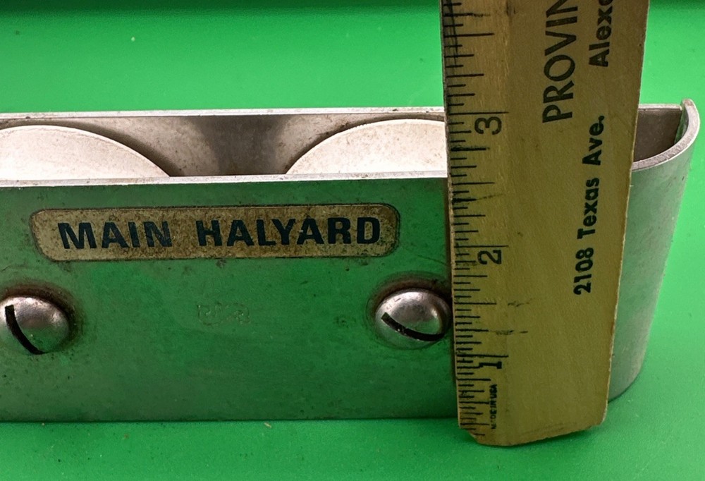 Schaefer / Main Halyard Organizer Double - SS Top Plate