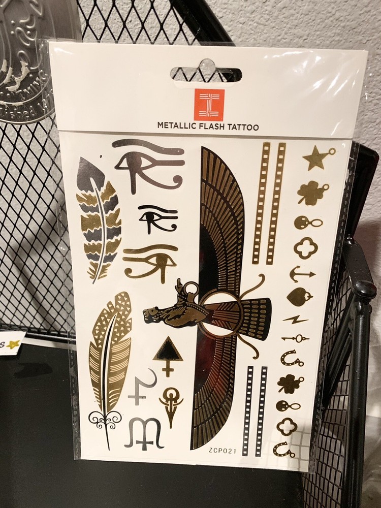 Metallic Flash Tattoos (2 Sheets)