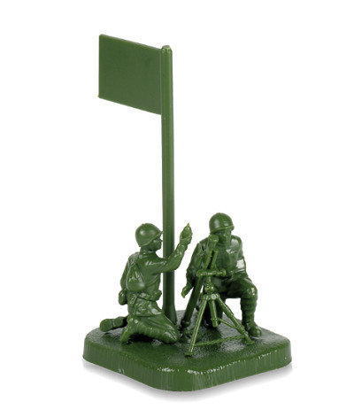 Zvezda 1:72 Soviet 82mm Mortar with Crew ~ Snap Kit