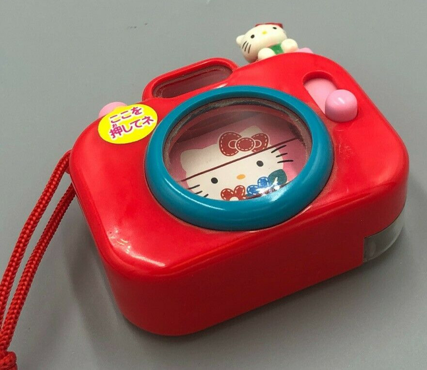 1997 HELLO KITTY Unopen FULL Mechanical CAMERA CANDY CONTAINER Sanrio Vintage