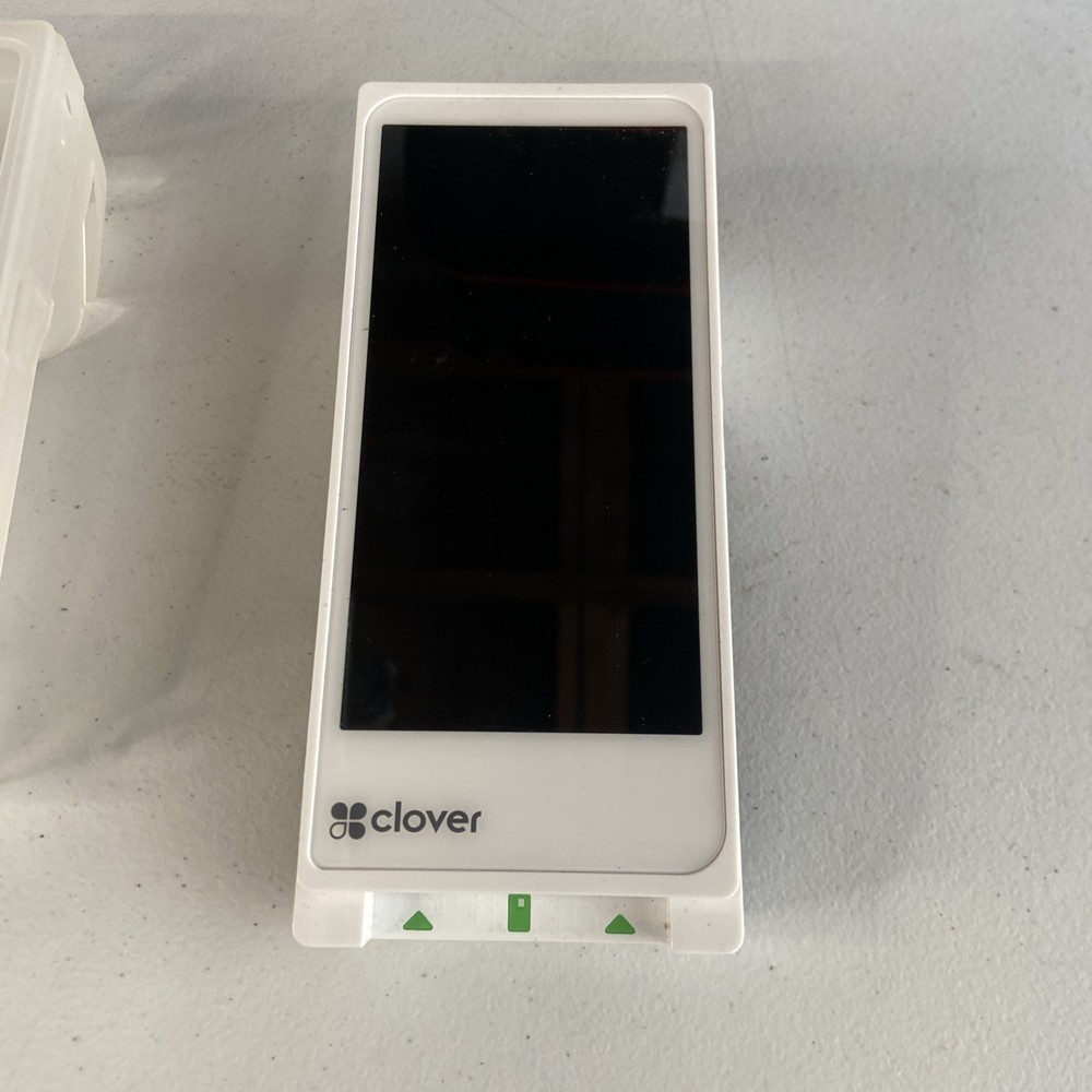 Clover Flex 3 C405 Handheld POS Management System White As Is