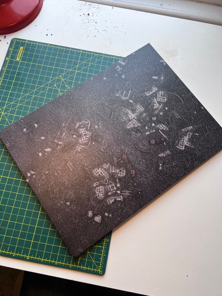 Warhammer 40k Kill Team Starter Set Double Sided Game Board Hard Cardboard