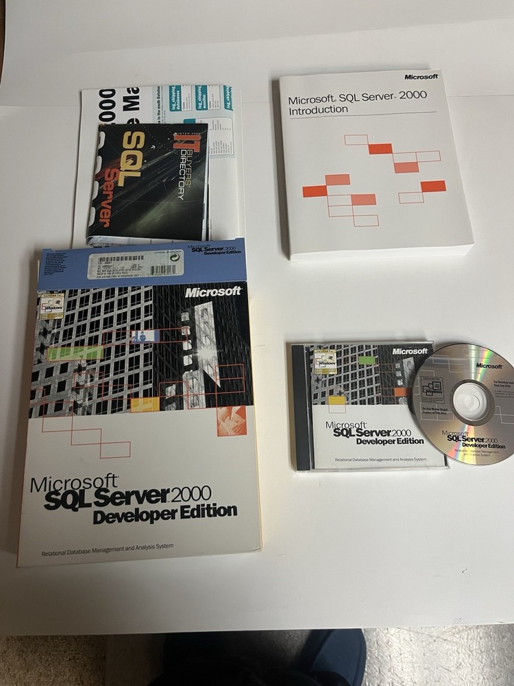 Microsoft SQL Server 2000 Developer Edition
