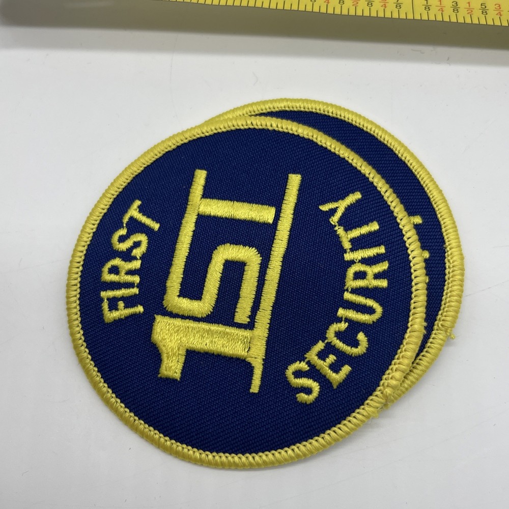 First Security Company 1st Security ERROR Patch Security Guard 3” Round