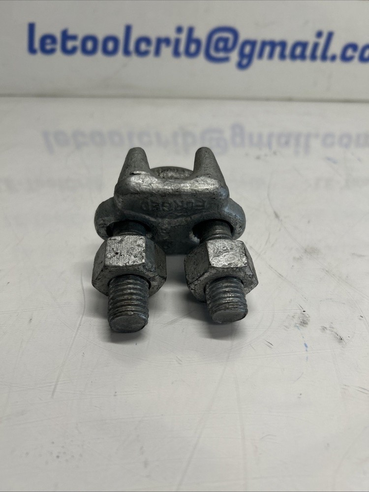 U-bolt wire rope clip with saddle M-995