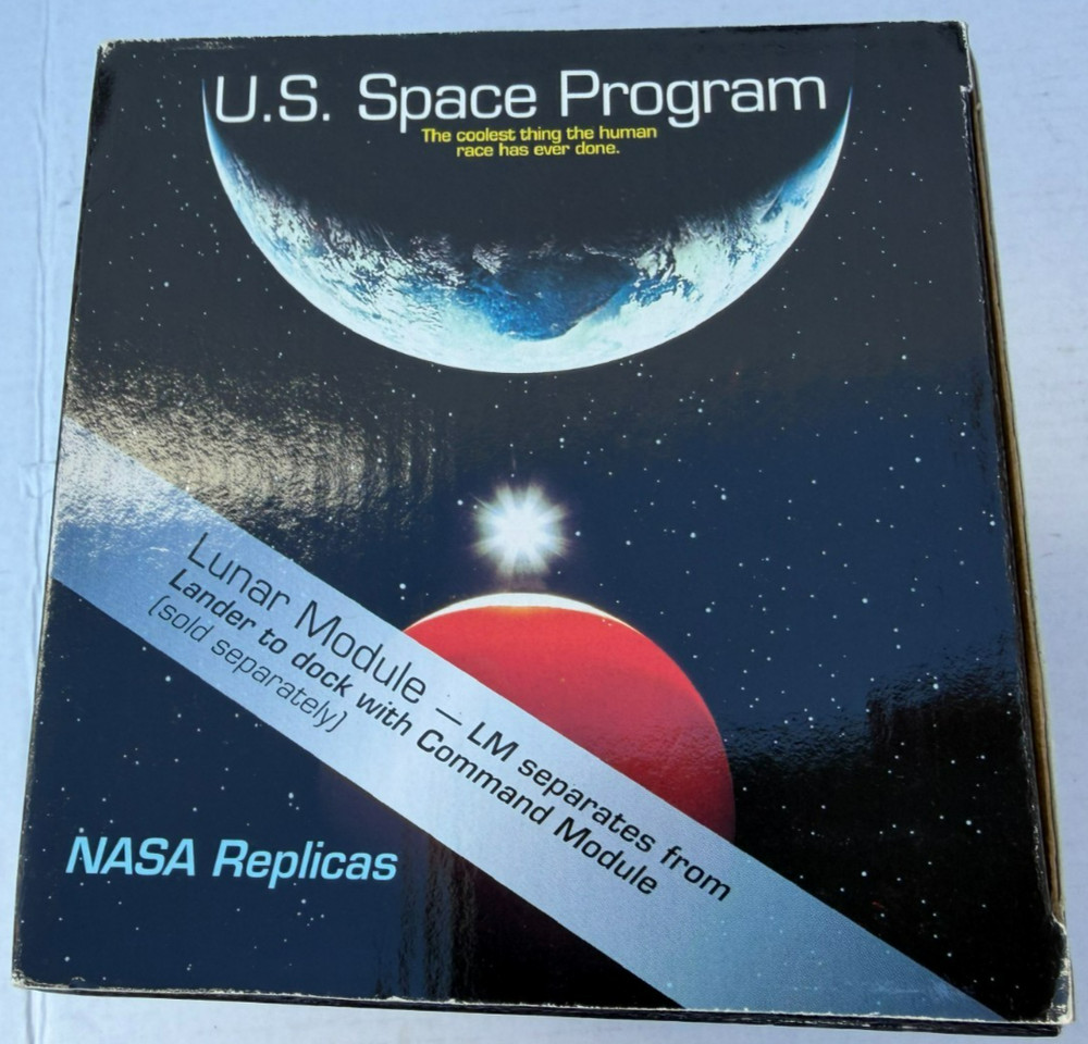 Play Visions U.S. Space Program Lunar Module NASA Replicas with Movable Parts