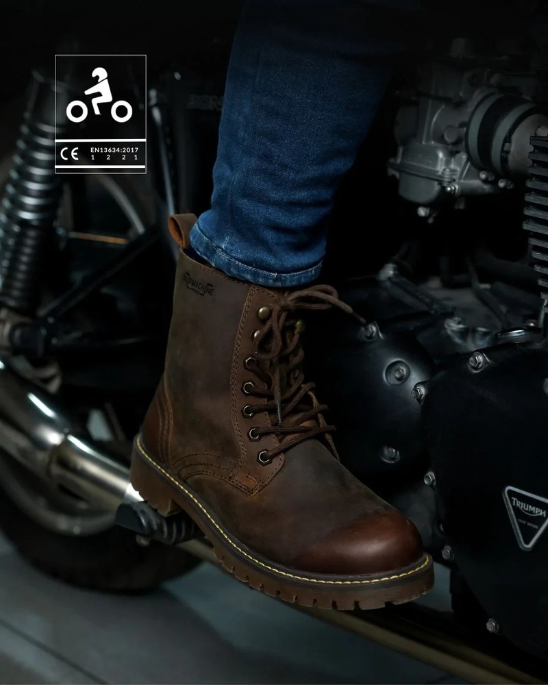 Trip Machine Boots Derby BTRW43 Rusty Wrangler Size 43