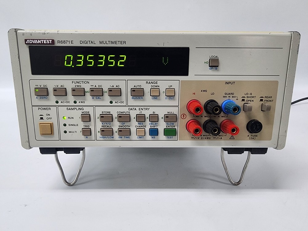 Advantest R6871E Digital Multimeter