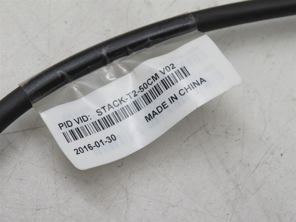 8x Genuine Cisco STACK-T2-50CM Stackwise Stacking Cable 50CM