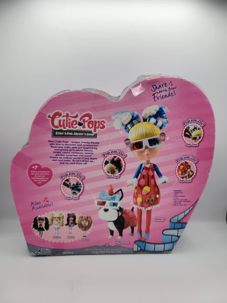 CUTIE POPS STARR & PET DOG POPCORN