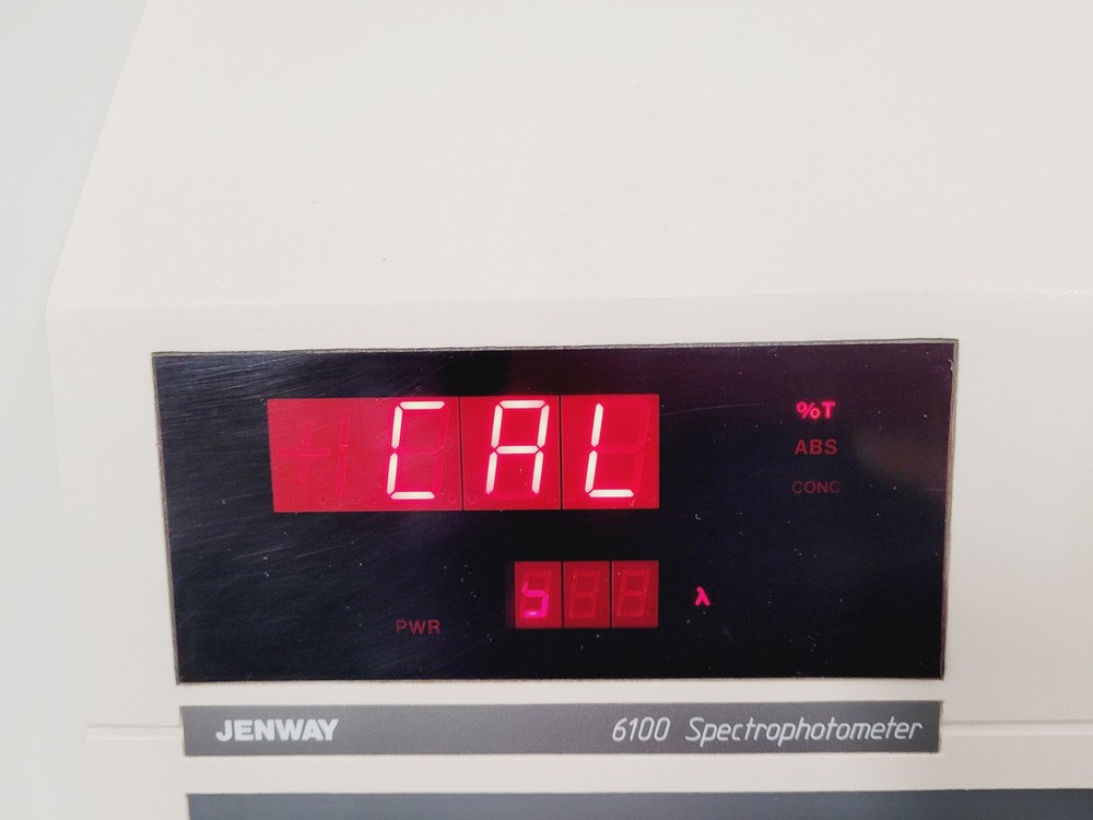 Jenway 6100 Visible Range Spectrophotometer Lab