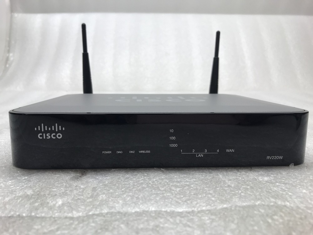 Cisco RV220W Wireless-N Network Security FireWall Router Reset