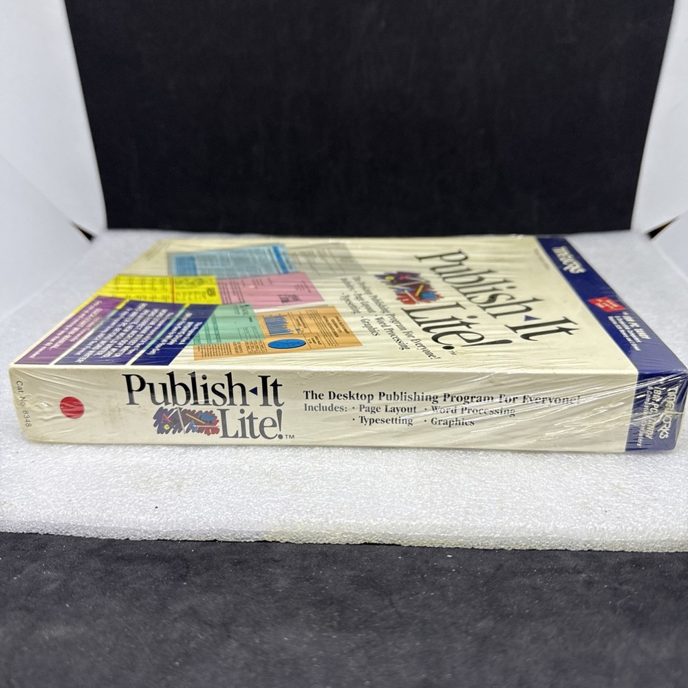 Timeworks Publish-It Lite! dos desktop publishing. New.