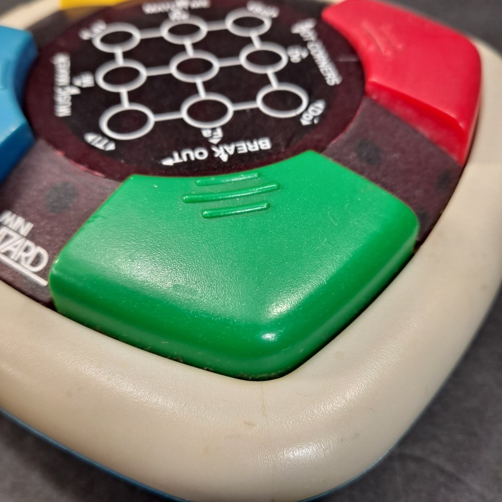 Vintage Vtech Mini Wizard 1987 Video Game Technology WORKS