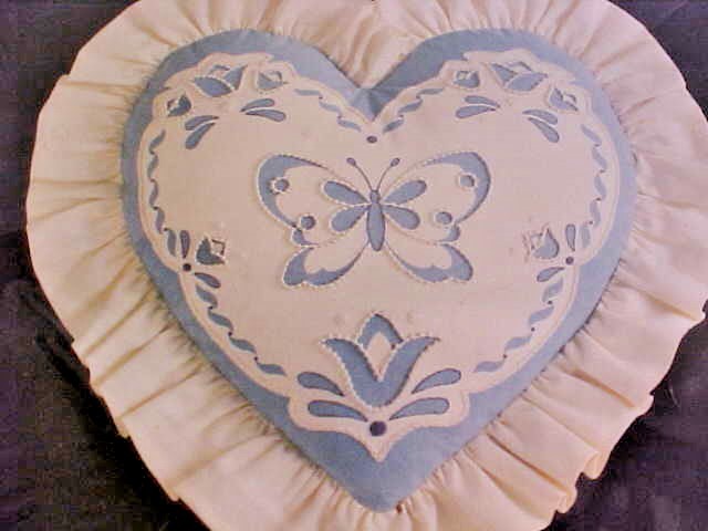 Springtime Butterfly Pillow Dimensions Twilling Embroidery Kit Dimensions 1984