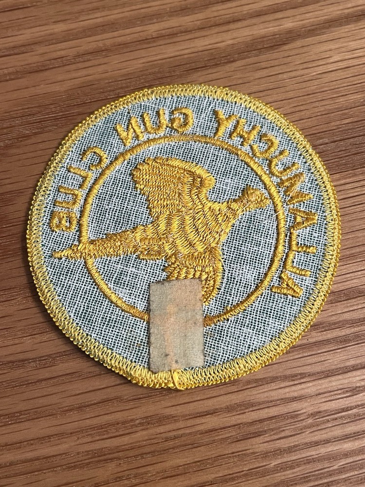 VINTAGE "ALLAMUCHY GUN CLUB" PATCH