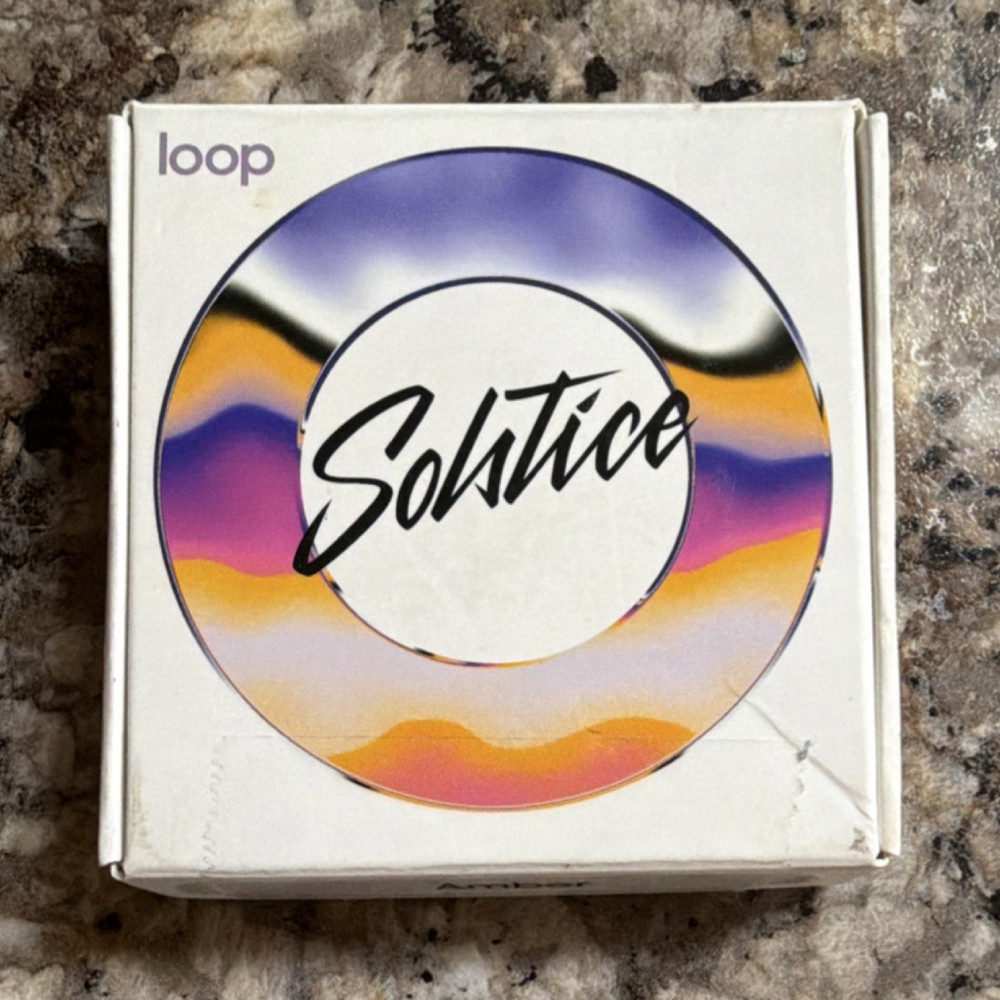Loop Solstice Silicone Ear Plug Pack Orange with Orange Tips and Carry Case