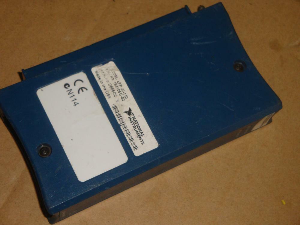 NI cFP-AI-110 8-Channel Analog Voltage and Current Input Module