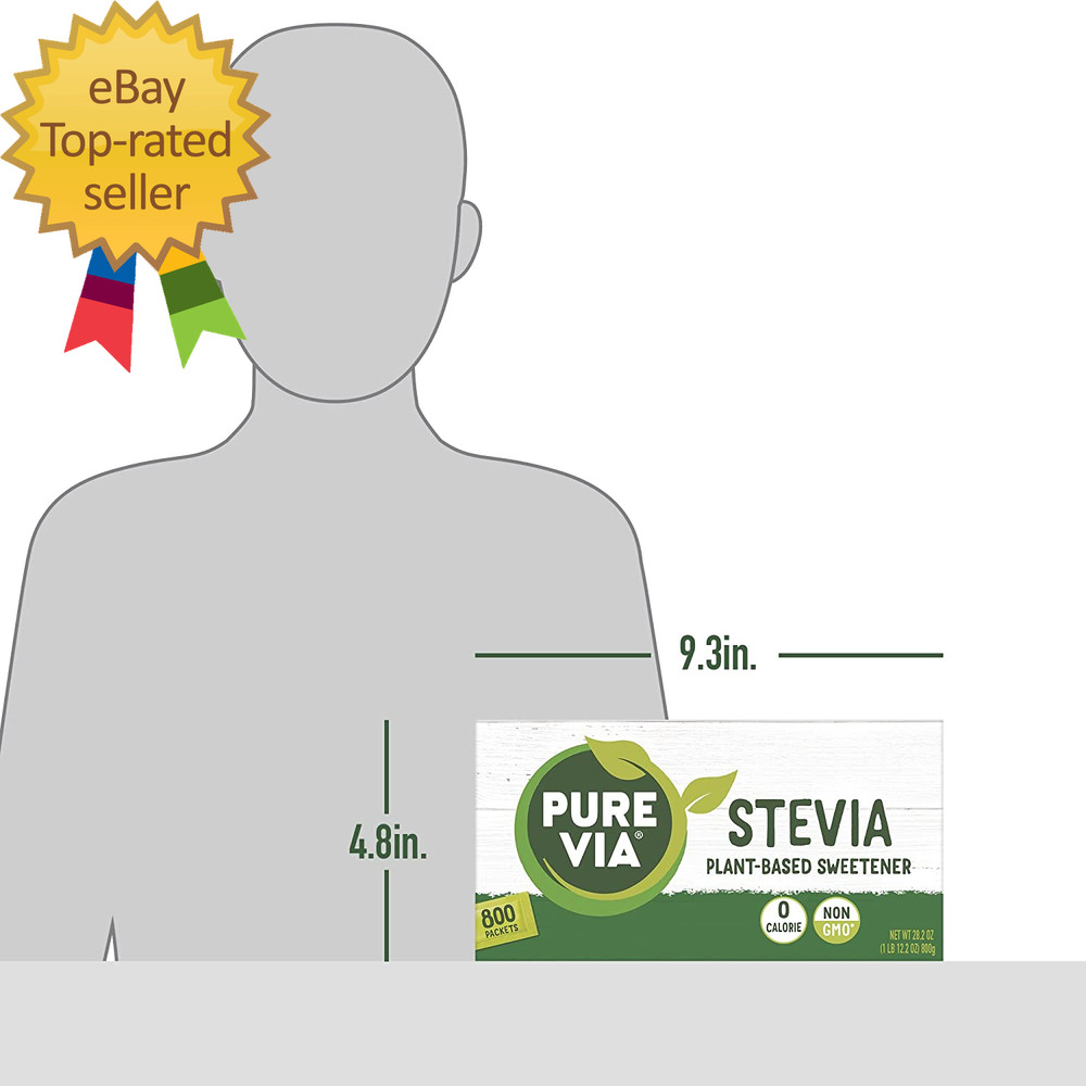 Stevia Sweetener 28.2Oz (800 Packets)