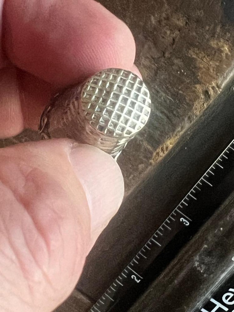 Awesome Sterling Silver Sewing Thimble (H2023H)