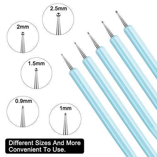 10Pcs Silicone Clay Sculpting Tool, Modeling Dotting Tool& Pottery Craft use