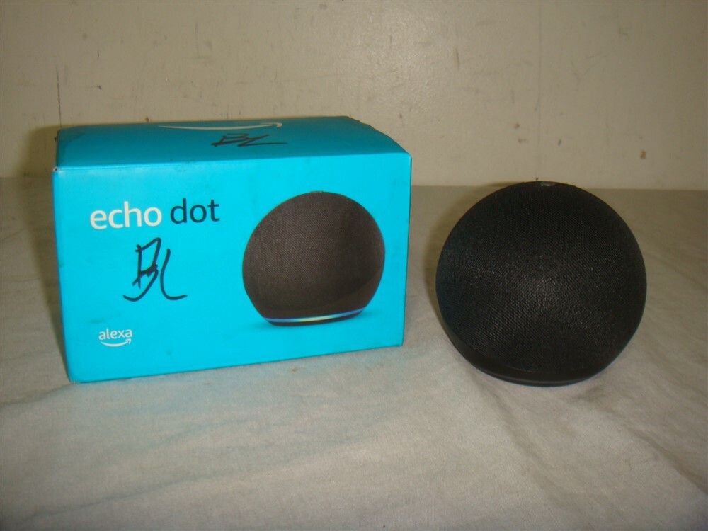 AMAZON ECHO DOT GEN 4 SMART HOME SPEAKER AS-IS BLACKLISTED BLACK