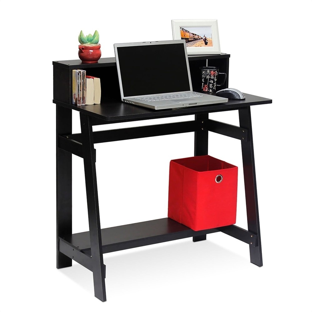Simplistic A Frame Computer Desk W Space Saving Design & Sturdy Construction