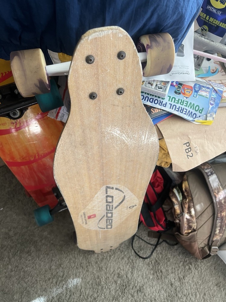 OG Loaded Longboard Vanguard 4 flex Complete Cruiser Skateboard