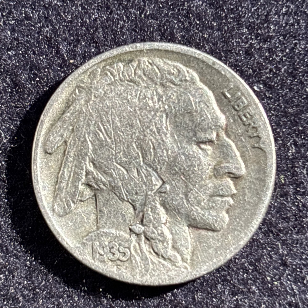 Original 1935-S BUFFALO NICKEL 5¢