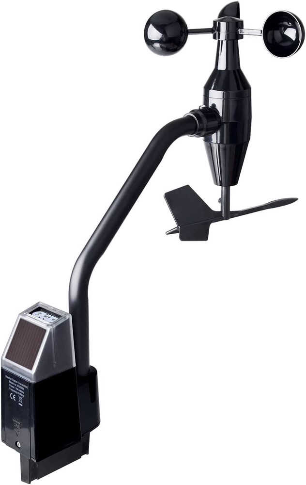 WS68 Wireless Anemometer Sensor, Solar Powered Wind Speed and Direction Sensor -