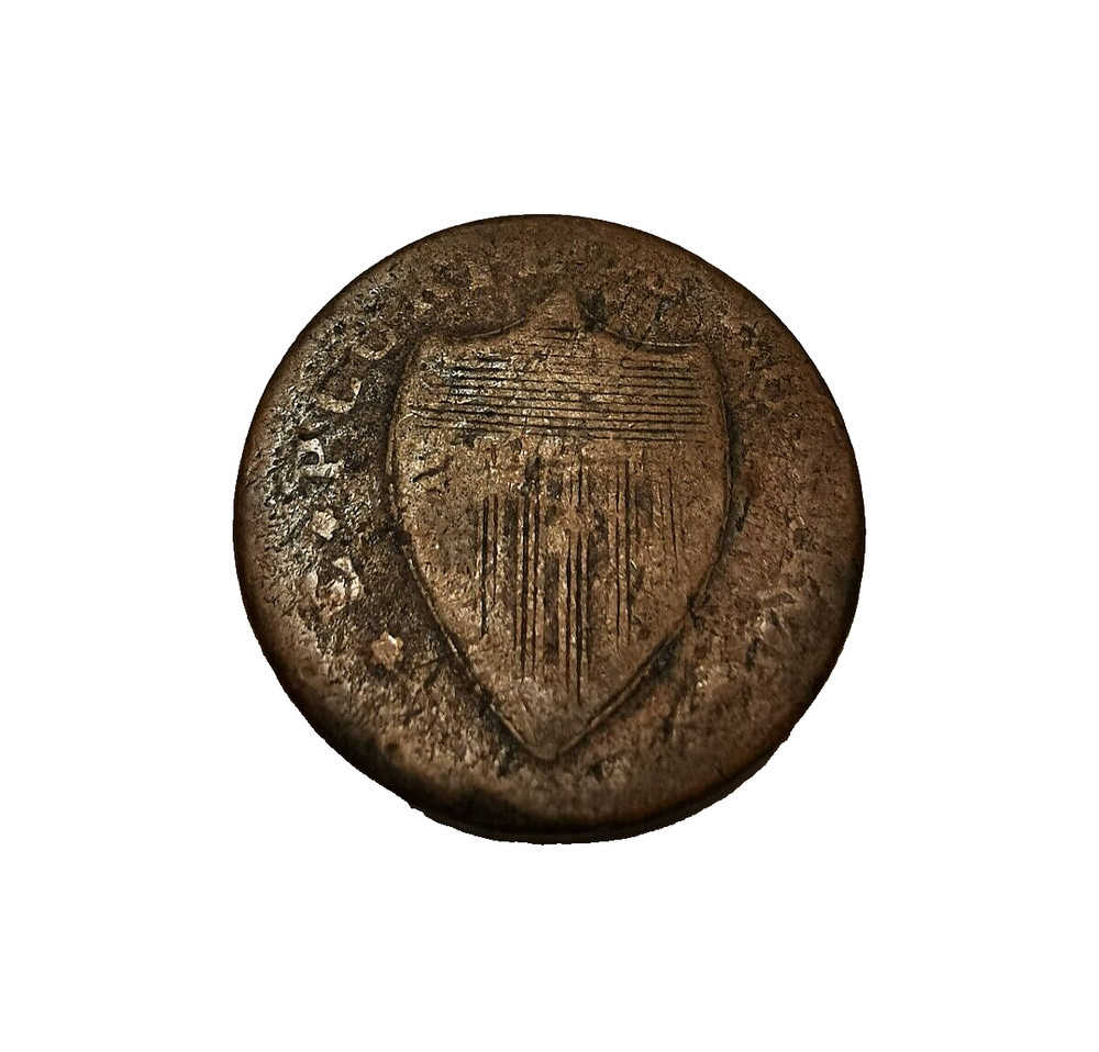 1787 New Jersey Cent Cooper Token