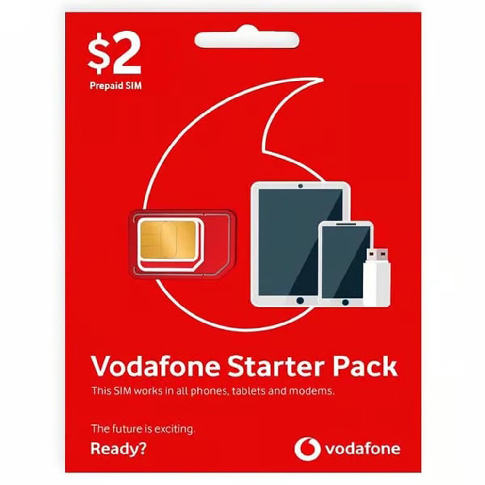 VODAFONE $2 Prepaid Sim Starter