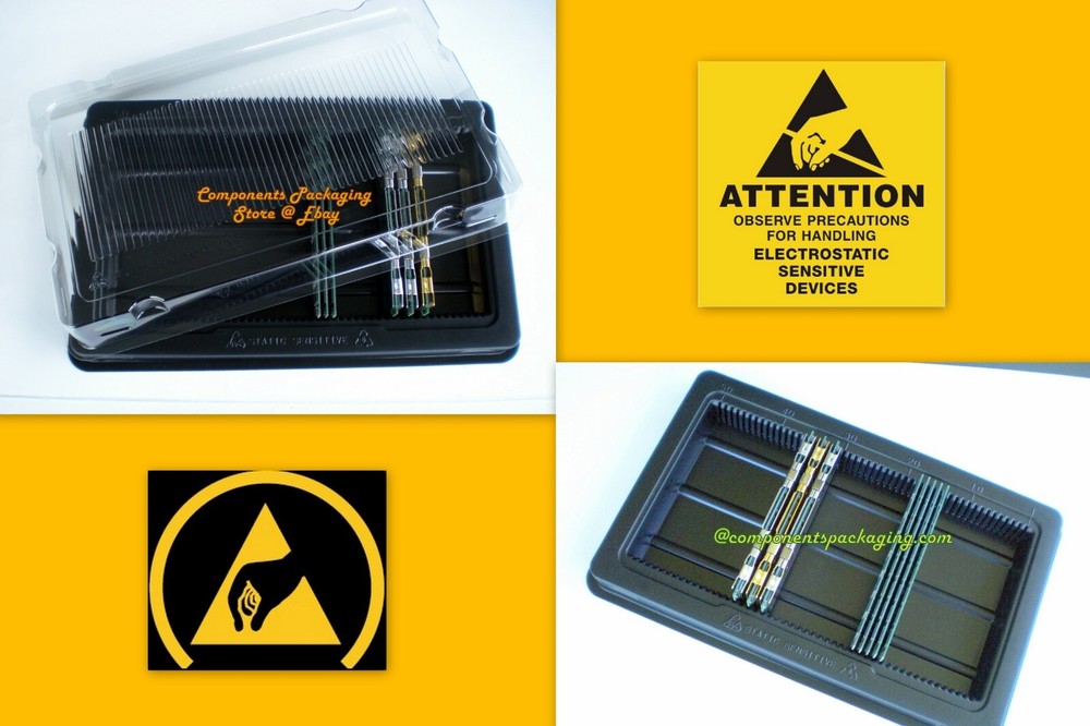 Server DRAM Packaging Shipping Box for DDR DIMM Memory Modules - 20 Fits 1000