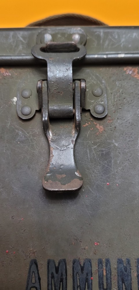 Ammo Chest - D39091 - M17 - 50 cal - Cotton Web Handle