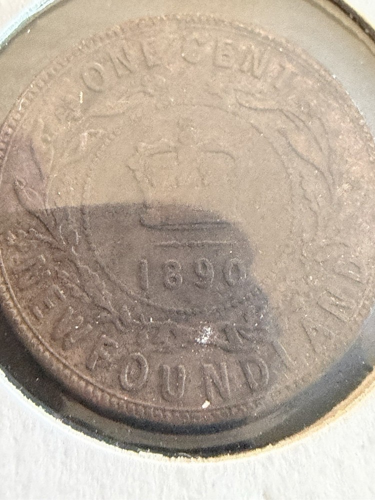1890 Newfoundland One Cent